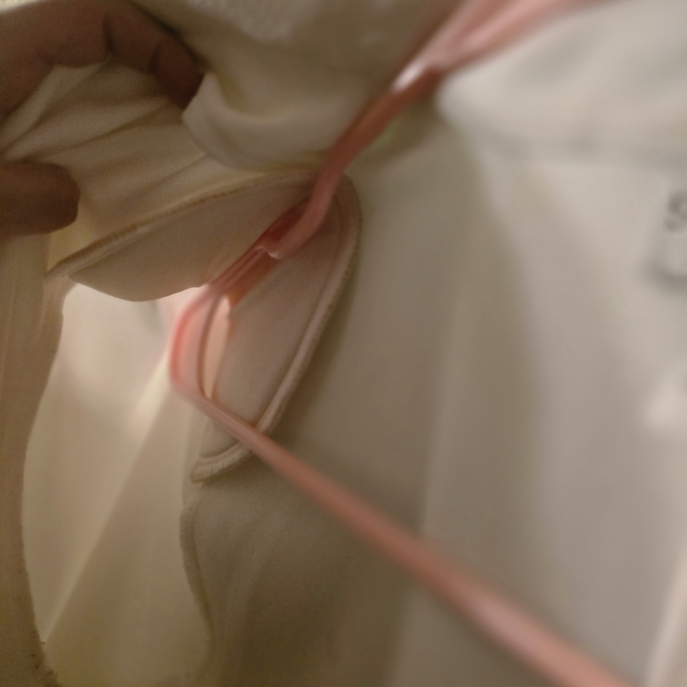 Sag Harbor Women's Classic White Blazer - Picture 3 of 3